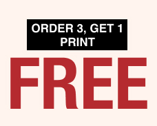 Order 3, Get 1 Print Free - Code: CCB3G1