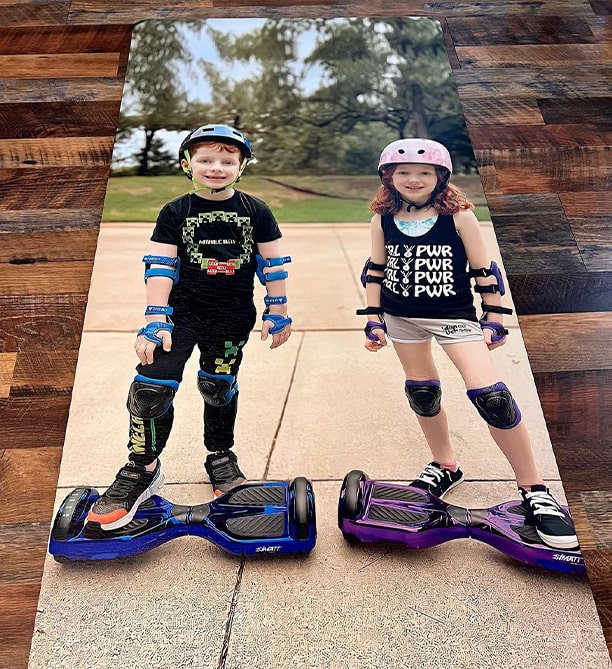 Print Son Photo on Yoga Mat