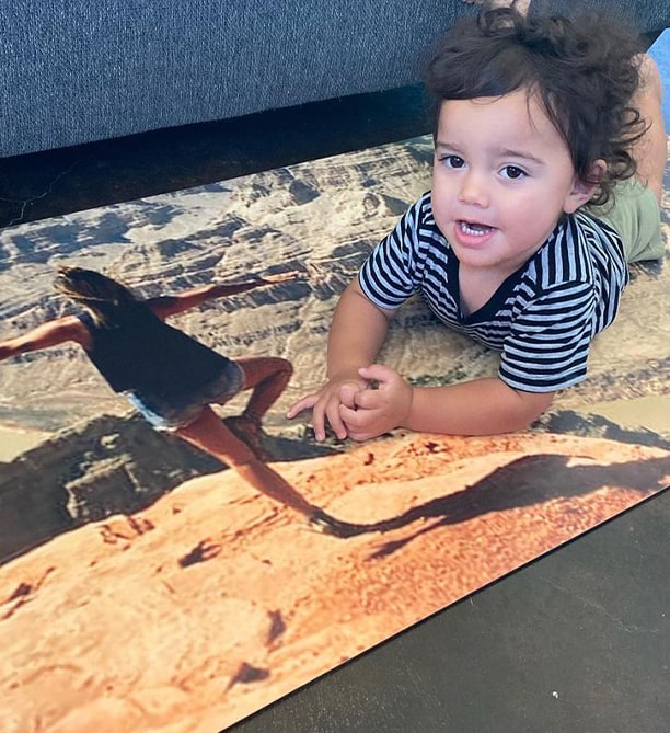 Print Kids Photo on Yoga Mat